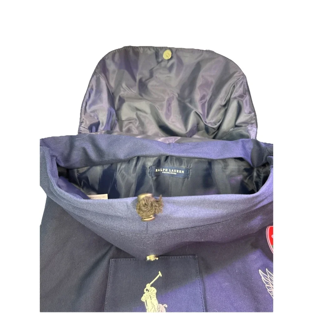 NEW POLO RALPH LAUREN Fragrances Navy Backpack Travel Hiking Gym Weekender Bag